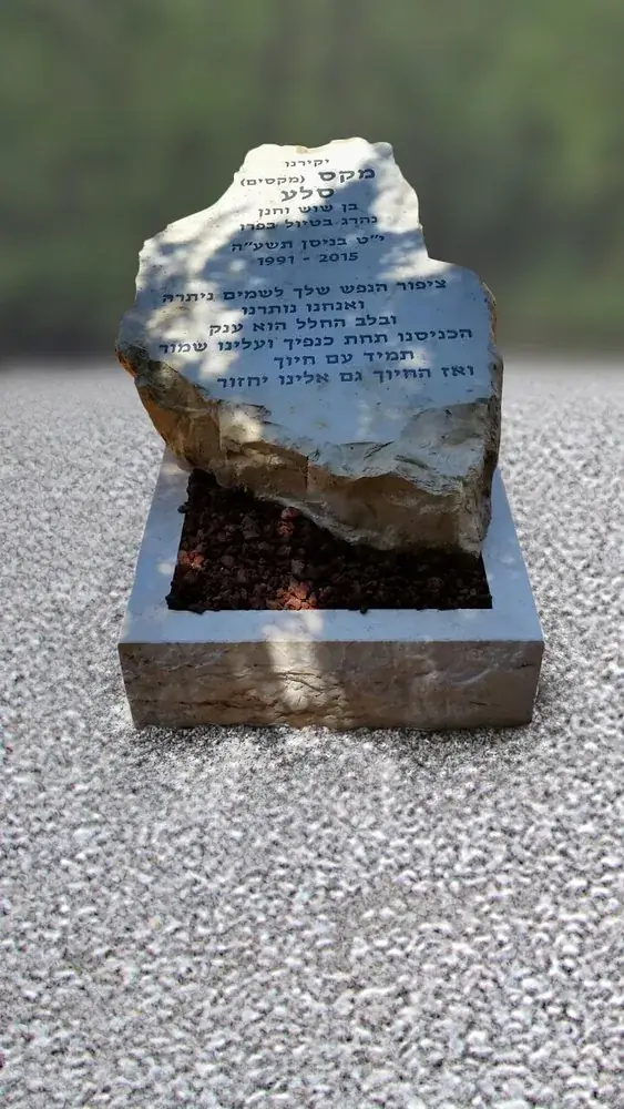 קטלוג מצבות המרהיב של אינדקס מצבות הישראלי - תמונת מצבה