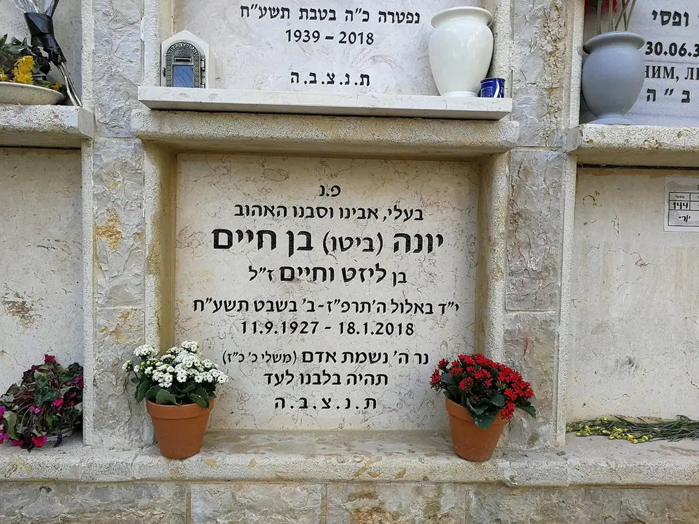 מצבה קיר (סנהדרין) מתוך קטלוג מצבות קיר - תמונה מספר 2034