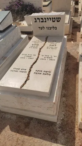מצבה מכפלה לזוג מתוך קטלוג מצבות זוגיות