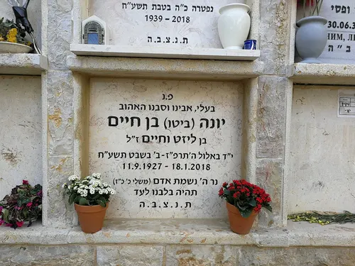 מצבה קיר (סנהדרין) מתוך קטלוג מצבות קיר - תמונה מספר 2034