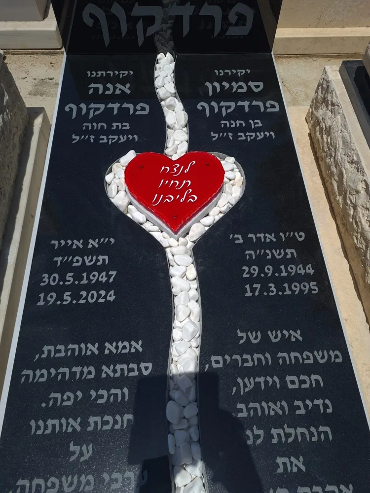 עיצוב ובניית מצבות קבורה - שיתוף פעולה בין אמנים מומחים
